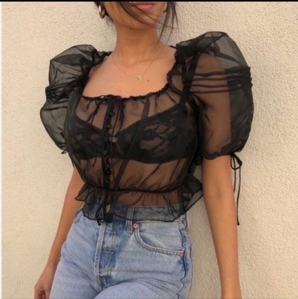 FOR LOVE & LEMONS Elodie Blouse